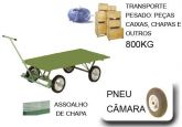 GML 19 CHA P/C Carrinho Plataforma assoalho de chapa, 800 Kg